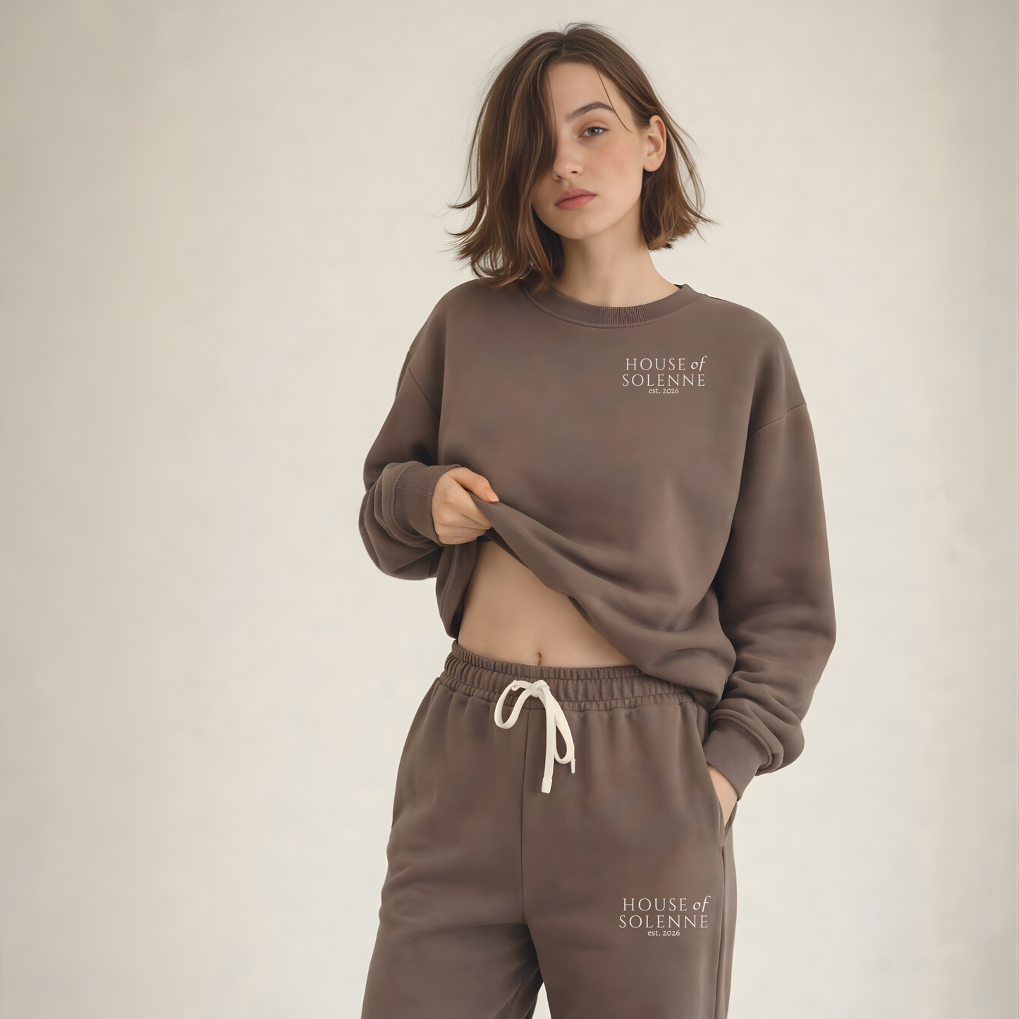 Solenne Essentials Signature Sweatpants | House of Solenne