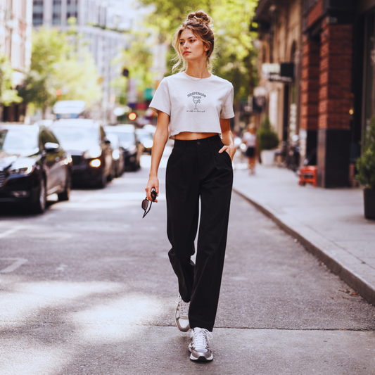 Desperado Tears Cropped Tee | With a Twist