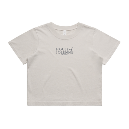House of Solenne Signature Cropped Tee