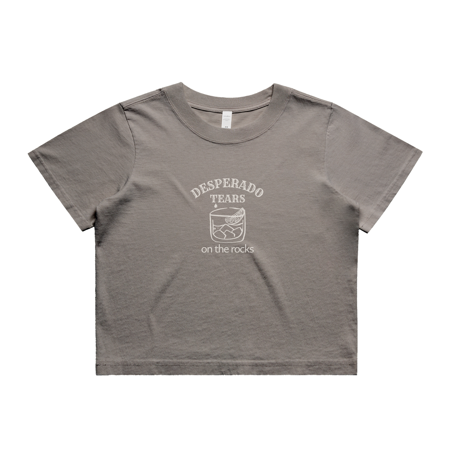 'On the Rocks' Cropped Tee | Desperado Tears