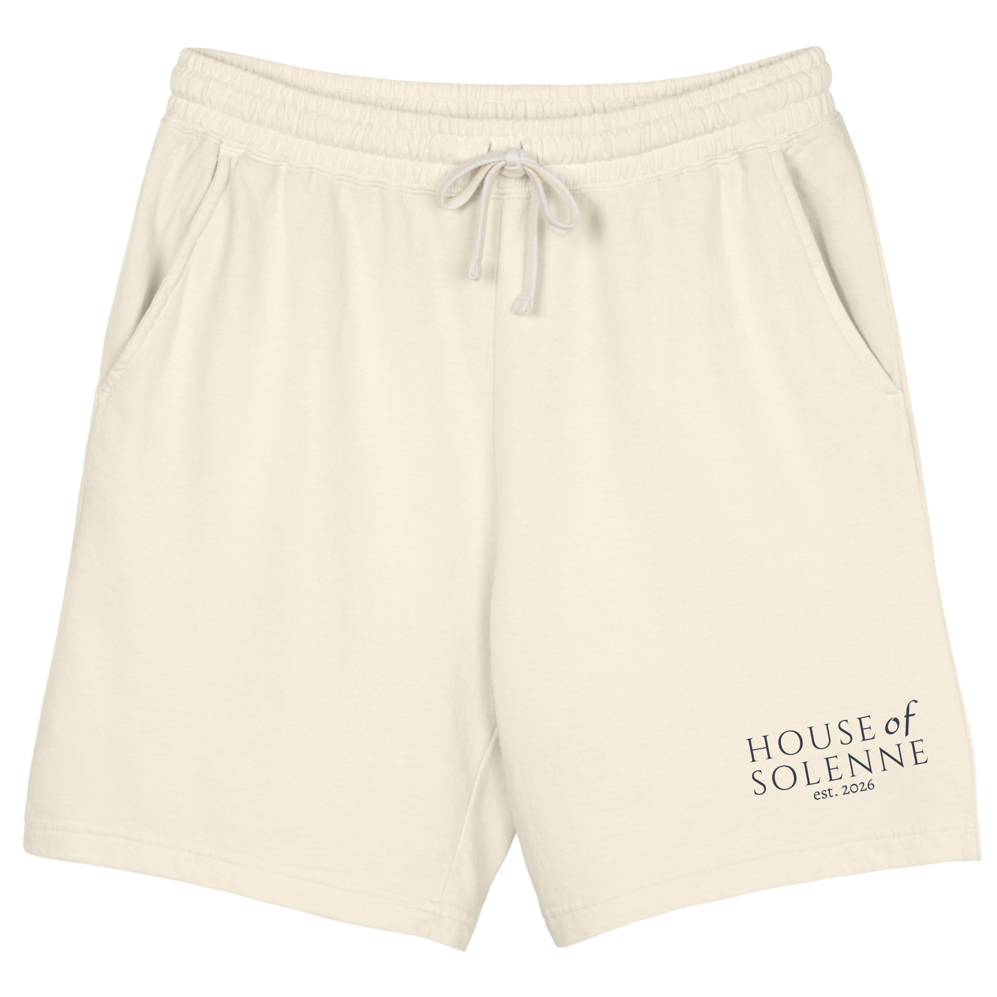 Solenne Essentials Signature Sweat Shorts | House of Solenne