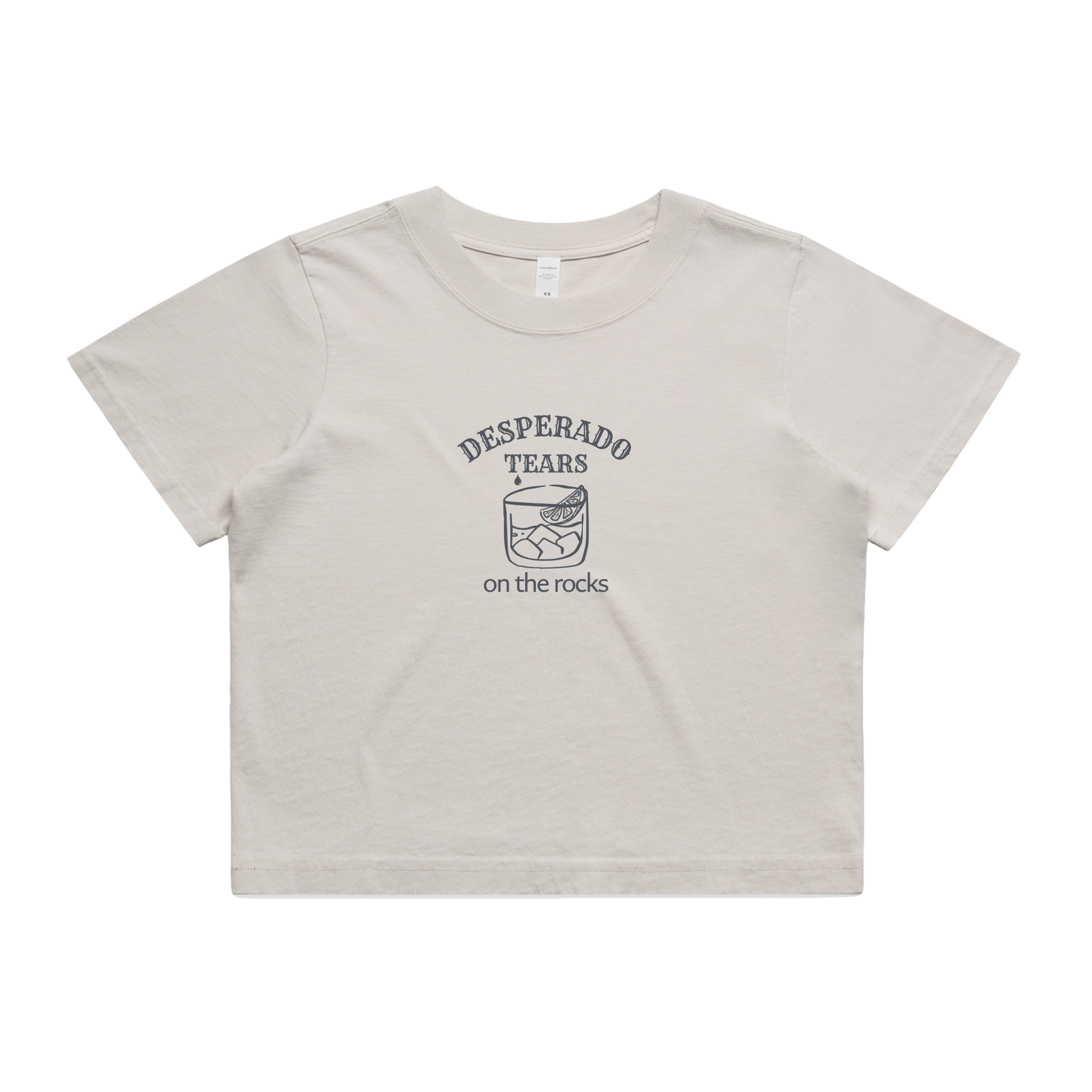 'On the Rocks' Cropped Tee | Desperado Tears