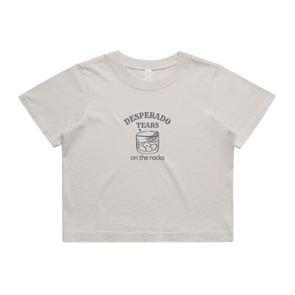'On the Rocks' Cropped Tee | Desperado Tears