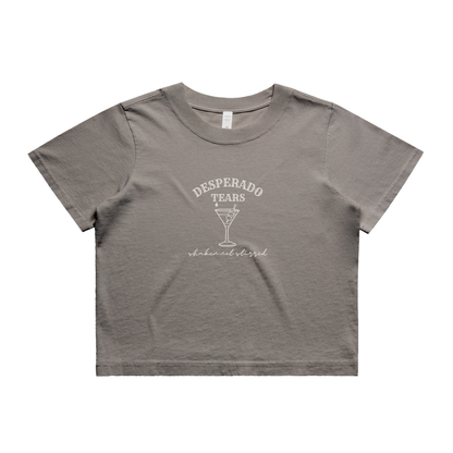 Desperado Tears Cropped Tee | Shaken Not Stirred