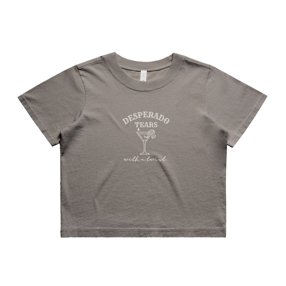 Desperado Tears Cropped Tee | With a Twist