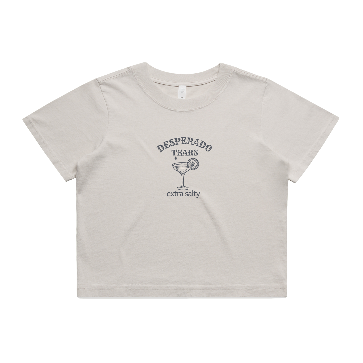 'Extra Salty' Cropped Tee | Desperado Tears