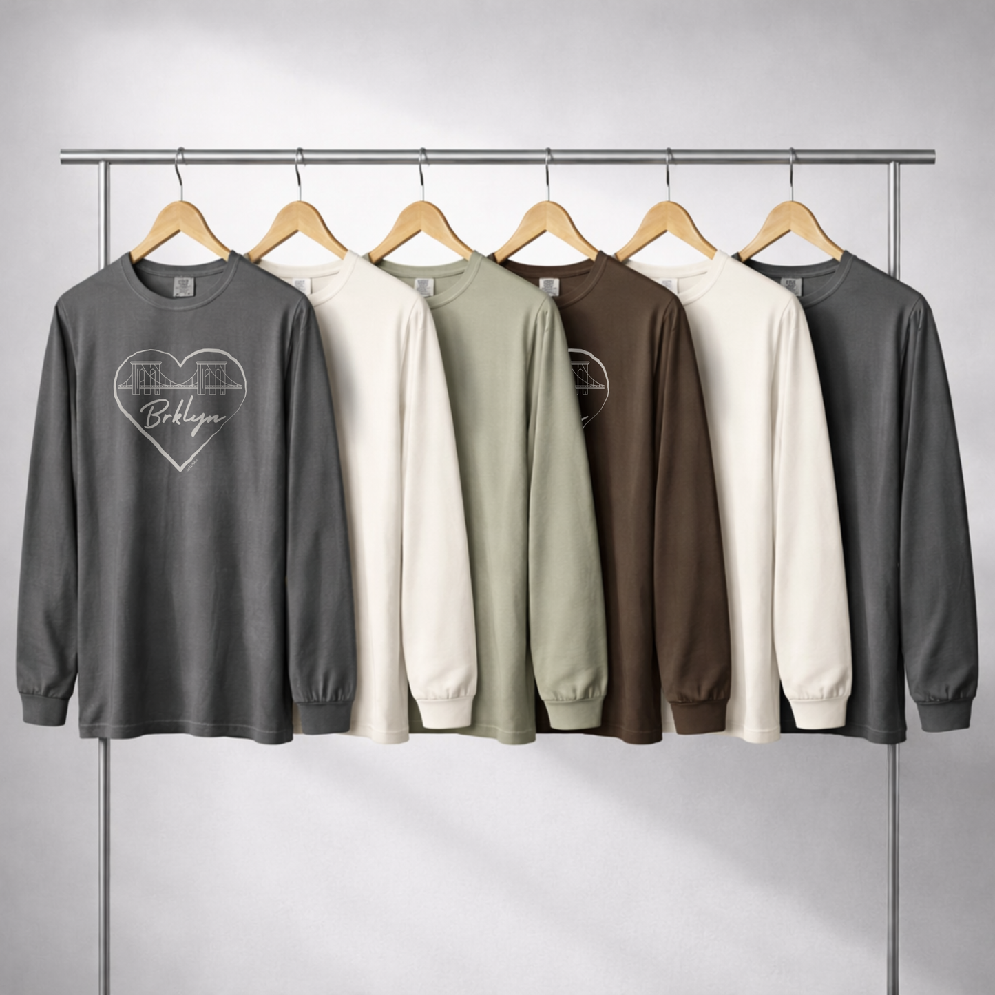Brooklyn Bridge Skyline | Long Sleeve Tee
