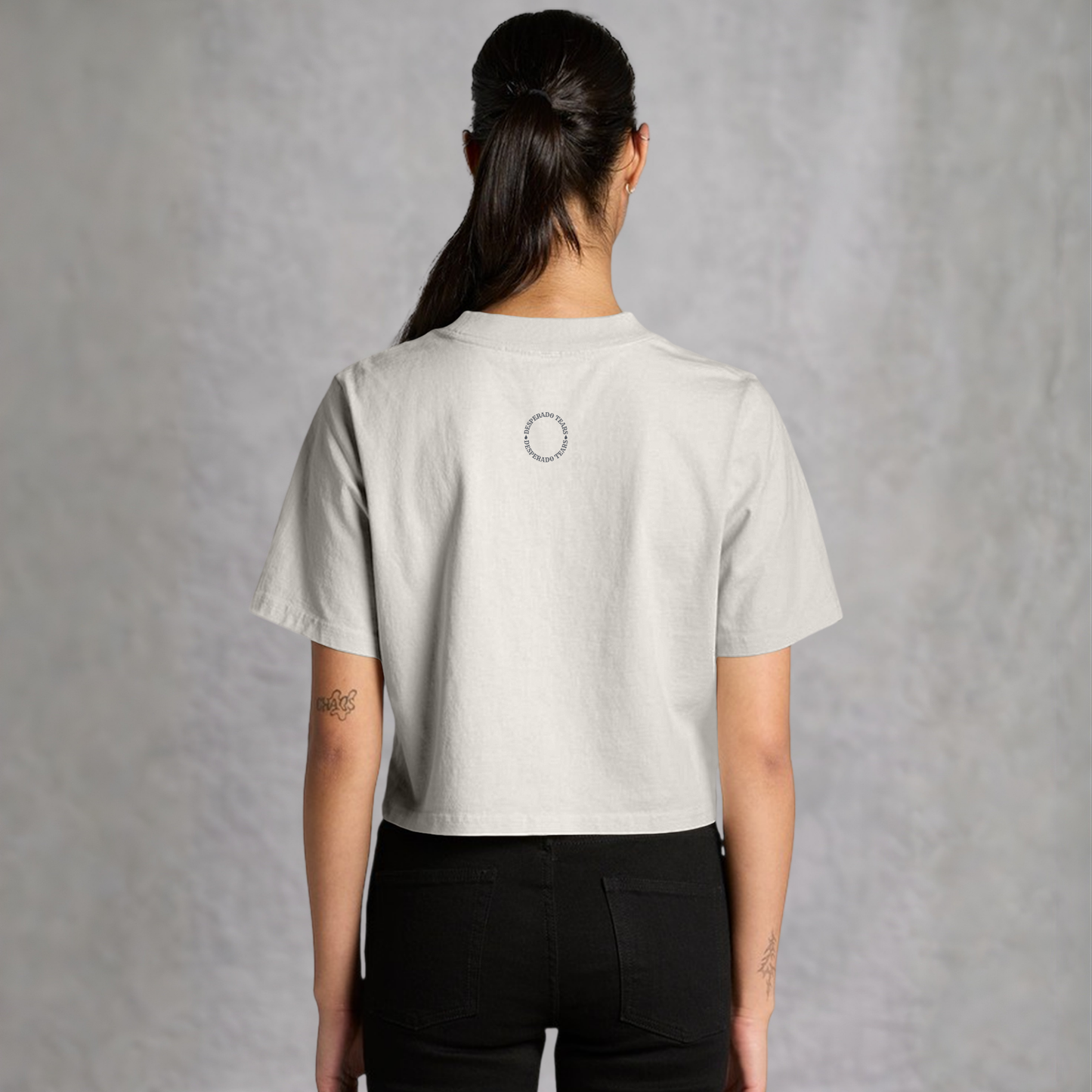 'Extra Salty' Cropped Tee | Desperado Tears