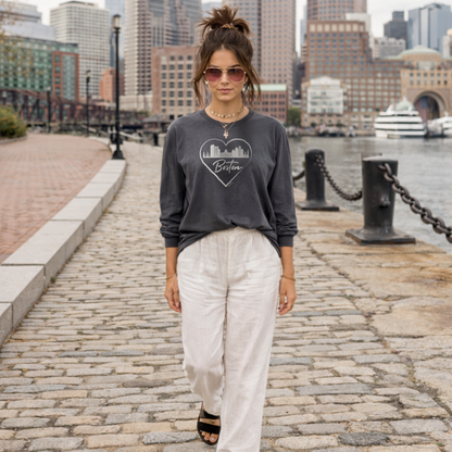 Boston Skyline | Long Sleeve Tee