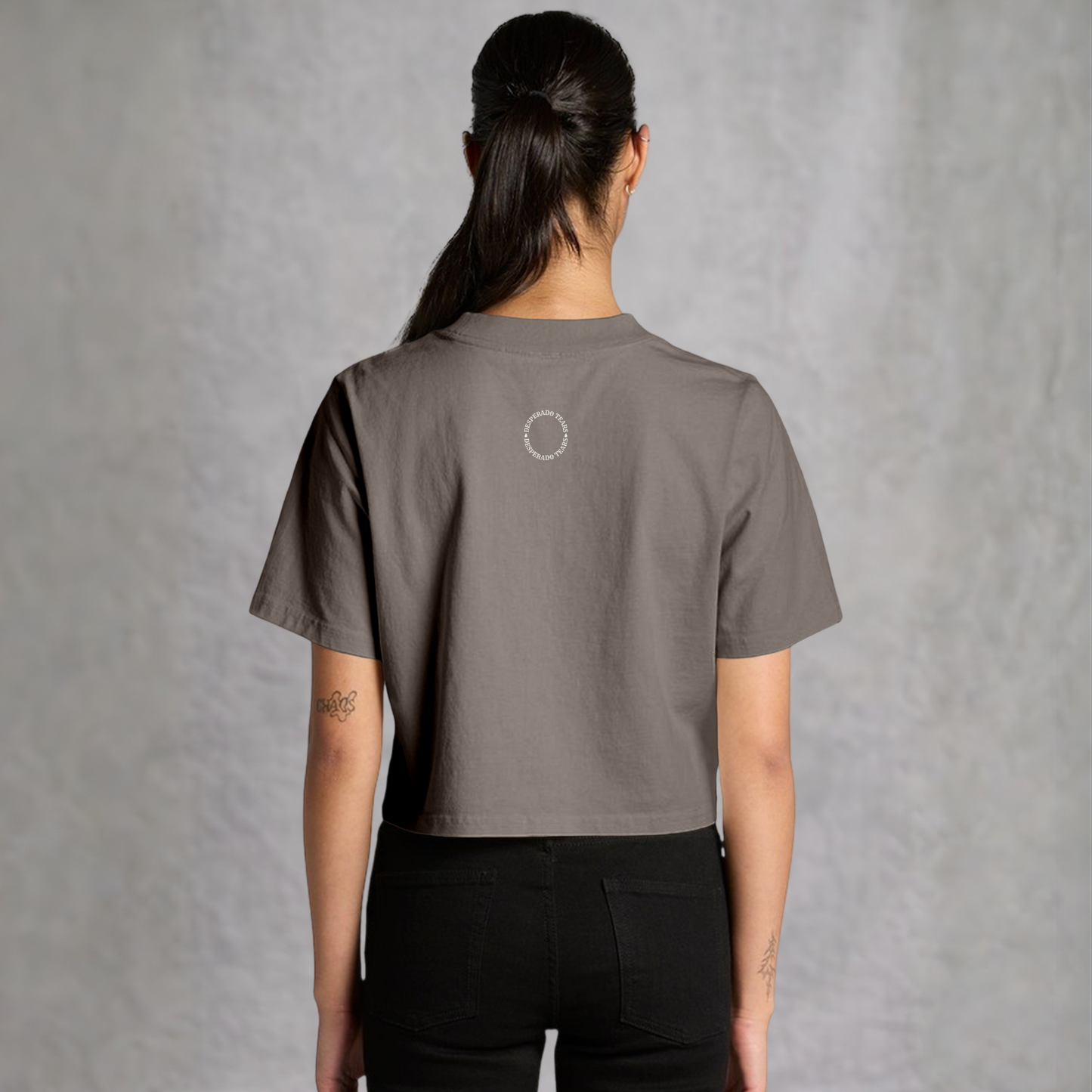 'Extra Salty' Cropped Tee | Desperado Tears