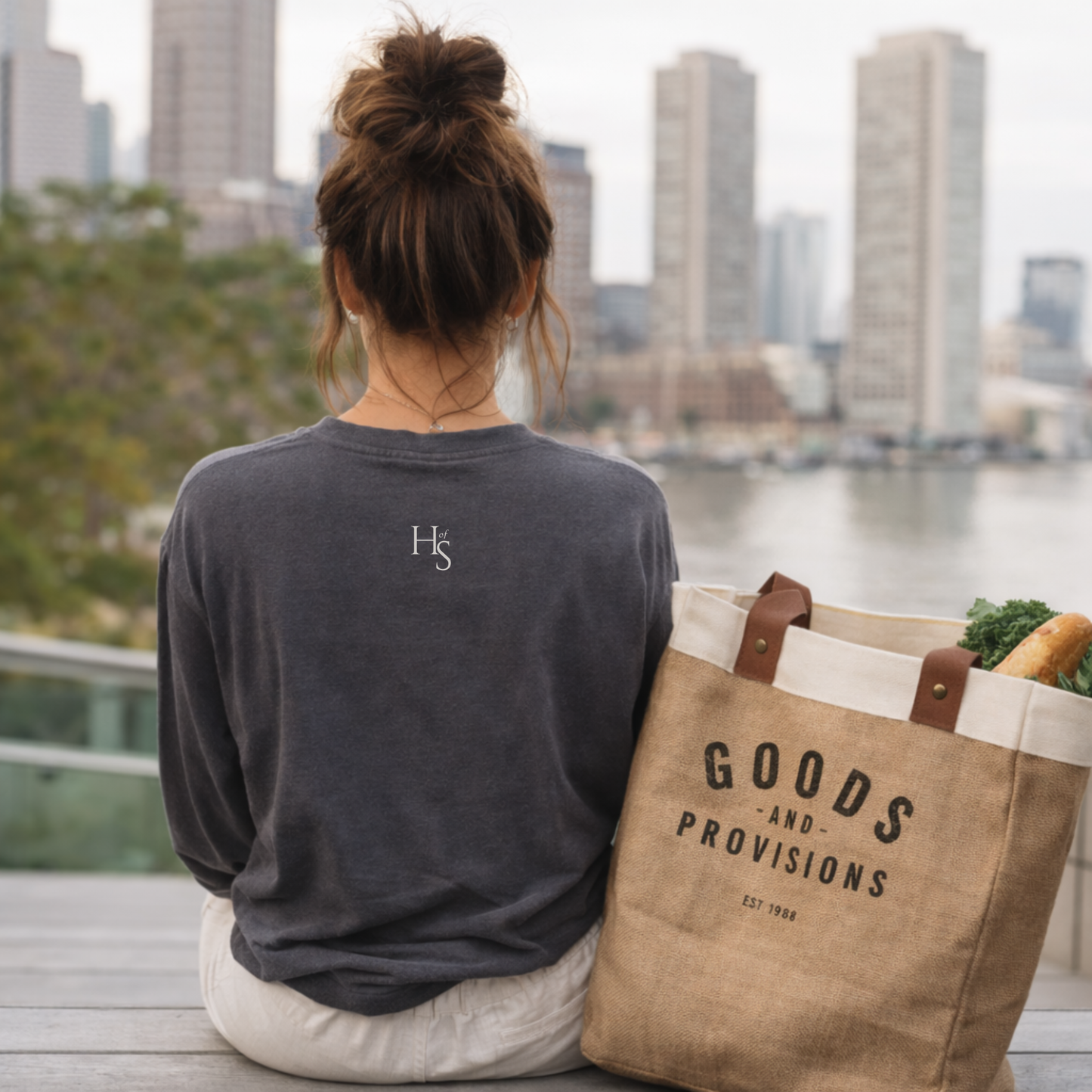 Boston Skyline | Long Sleeve Tee