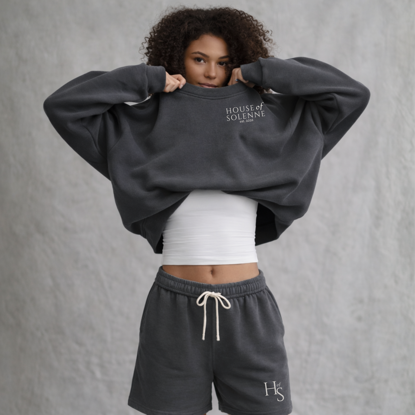 Solenne Essentials Signature Sweat Shorts | HofS