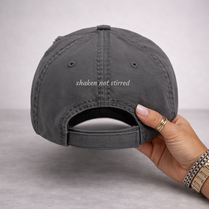 'Shaken Not Stirred' Dad Hat | Desperado Tears