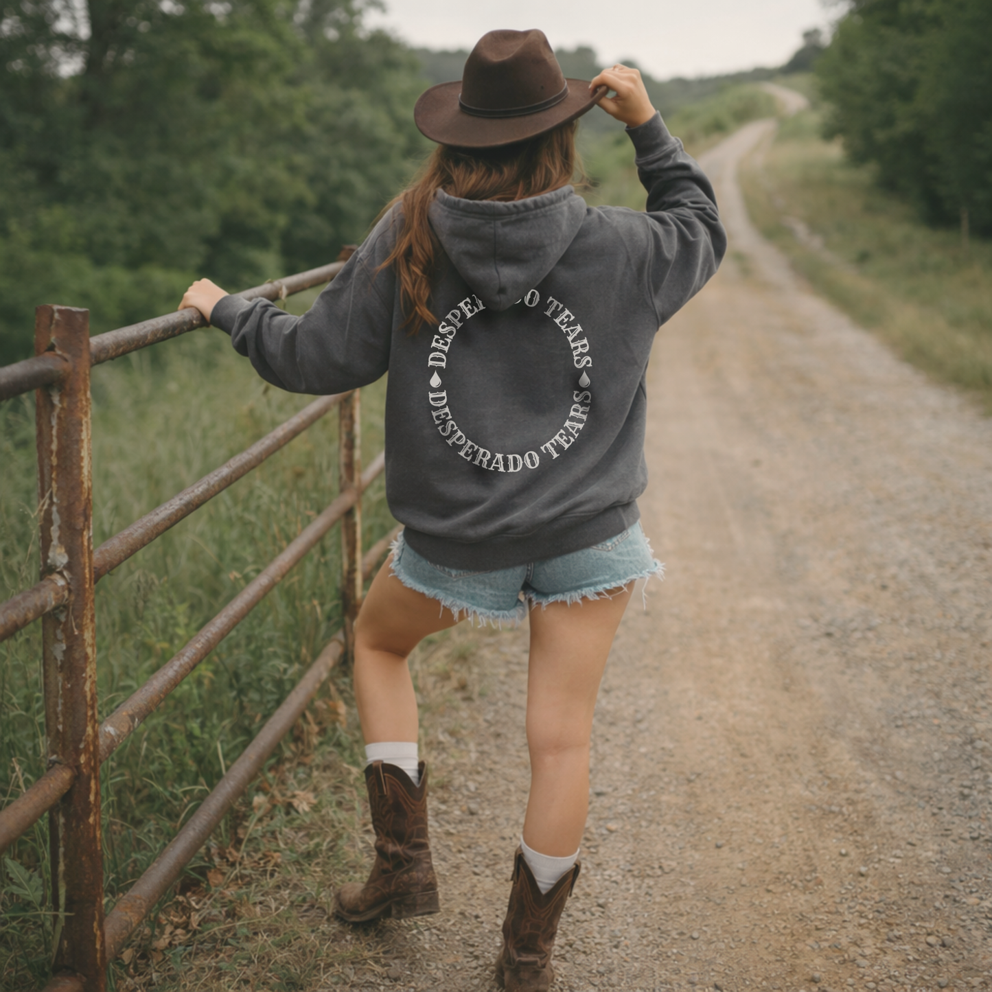 Desperado Tears Hoodie | Signature Circle