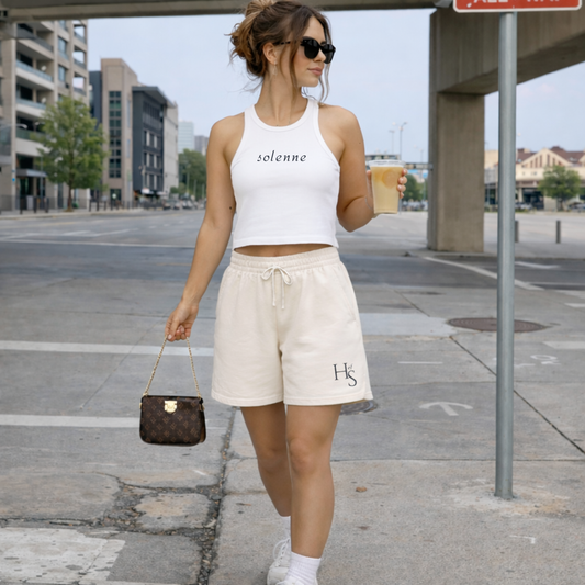 Solenne Essentials Signature Sweat Shorts | HofS